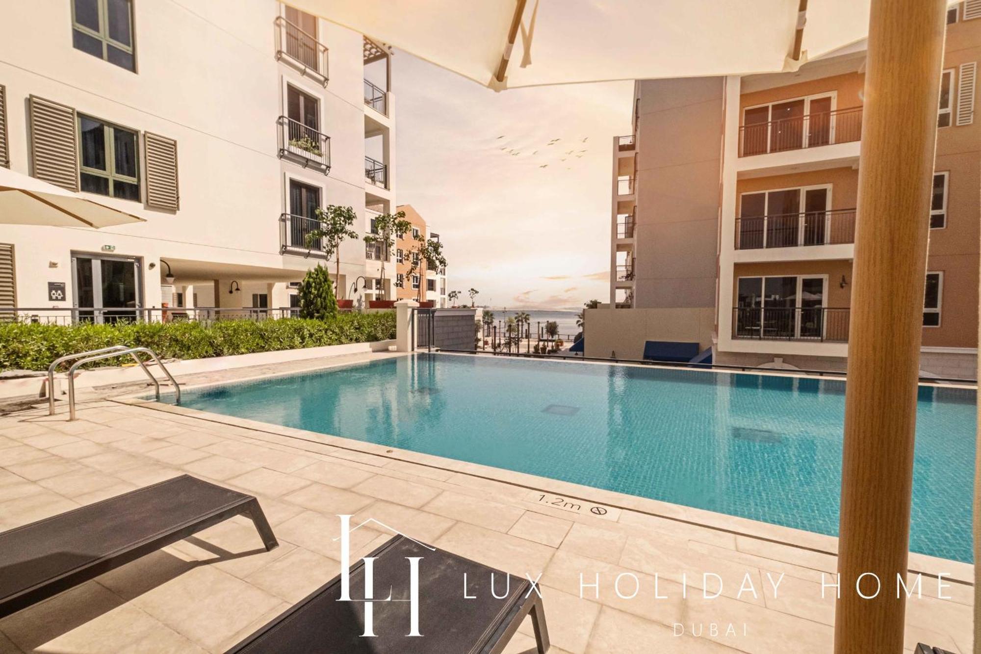 Lux - The La Mer Sea View Suite 3 Dubaj Zewnętrze zdjęcie
